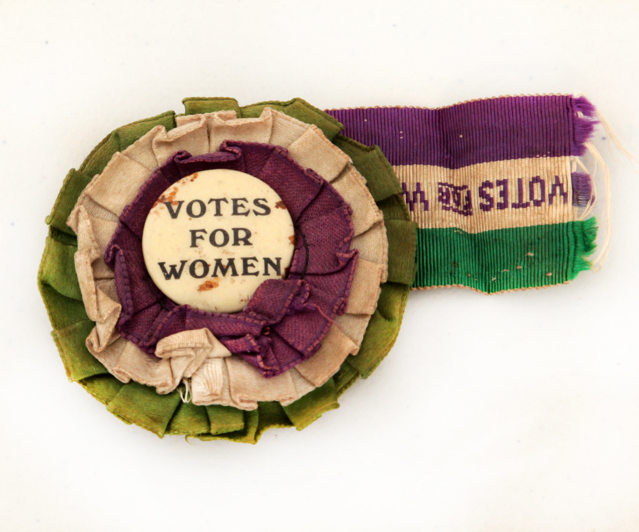 Suffragette rosette 1907-1914