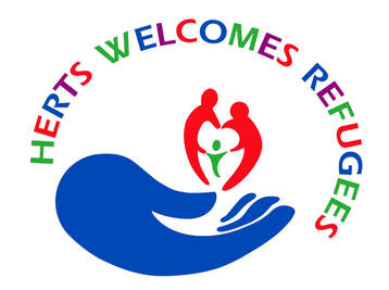 Herts Welcomes Refugees Logog