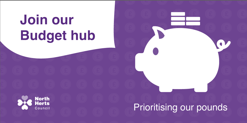 Join our budget hub - Prioritising our pounds
