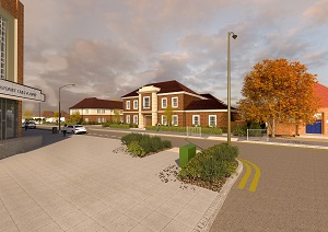 Artistic Impression: Town Lodge Development