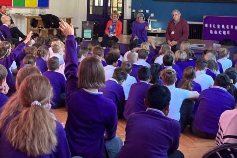 Local democracy assembly at Wilshere-Dacre School