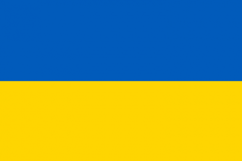 Ukrainian flag web