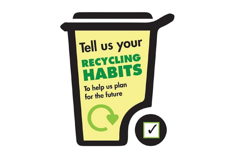 Recycling survey graphic - Tell us your recycling habits