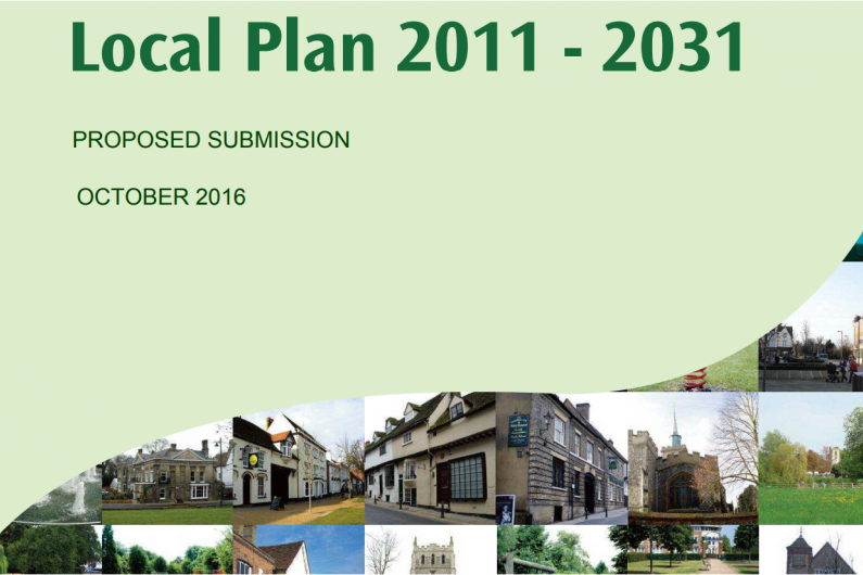 Local Plan 2011-2031 Proposed Submission October 2016 cover