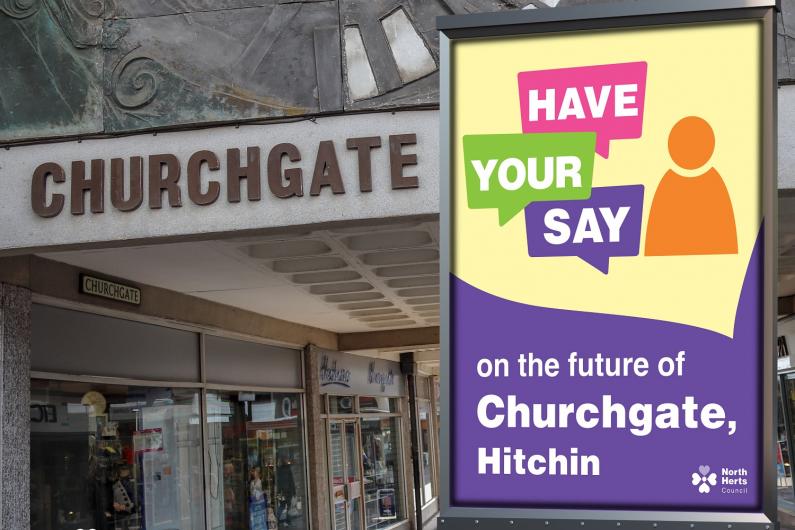 Have your say on the future of Churchgate, Hitchin