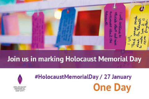 Holocaust Memorial Day poster